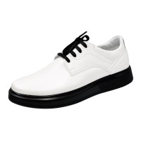 Pantofi barbati casual din piele naturala DeSuceava Alb Box